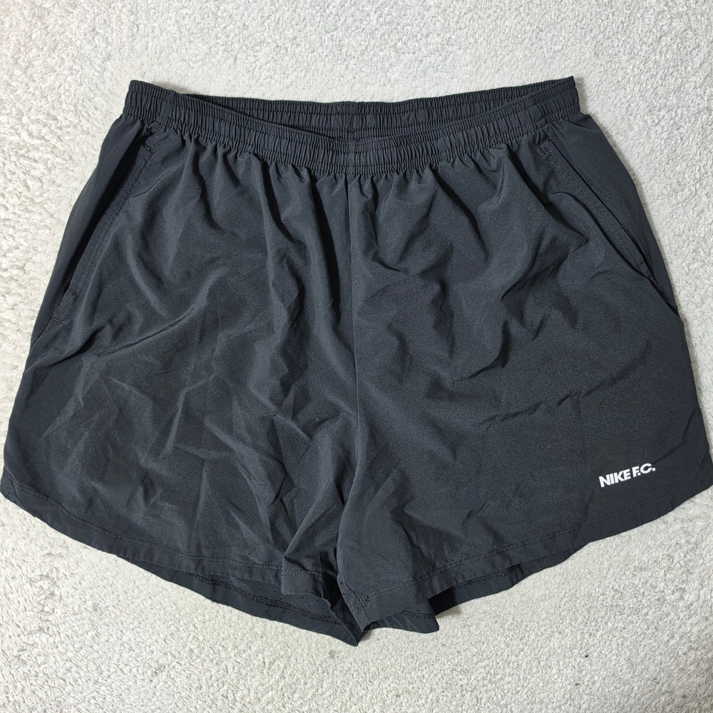 Nike Shorts unisex L Black Stretch Nike F.C. Soccer Dri-FIT 34/4 CK2786-010
